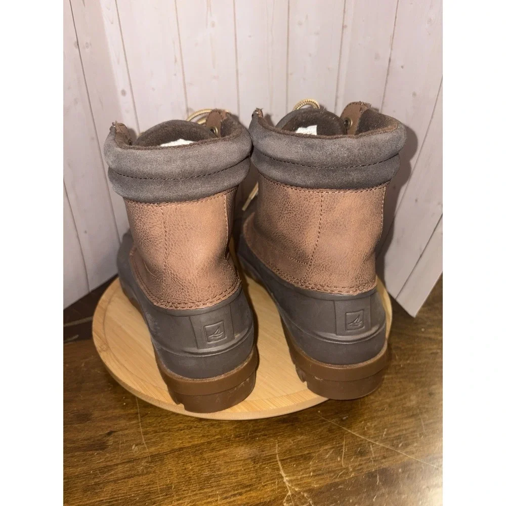 Sperry‎ Top Sider Shoes Avenue Duck Boots Tan Men 9 M Waterproof